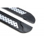 Боковые пороги Vision New Black (2 шт., алюминий) XL – Длинная база для Peugeot Expert 2017↗ гг. Тячів