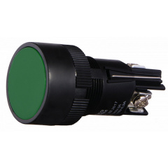 Кнопка XB2-ЕН135 1NO 1NC зеленая с фиксацией АскоУкрем Бородянка
