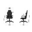 Крісло офісне Markadler Boss 4.2 Black тканина Тернополь