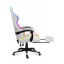 Комп'ютерне крісло Huzaro Force 4.7 RGB White тканина Тернополь