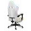 Комп'ютерне крісло Huzaro Force 4.7 RGB White тканина Ровно