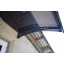 Металевий збірний дашок/навіс над входом Dash'Ok 1,5х1 м Стиль прозорий Херсон