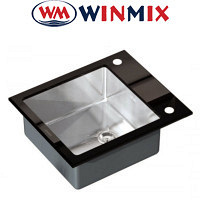 Кухонная мойка Winmix WM (304) 6051-200x1.2-HM-GLASS Ахтырка