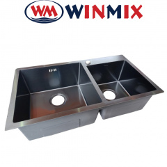 Кухонная мойка Winmix WM 7843-220x1.0-PVD-BLACK Тернополь