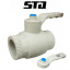 Кран шаровый для холодной воды STA 40 стальной шар Київ