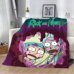 Плед 3D Rick and Morty 20222353_A 10652 160х200 см Сумы
