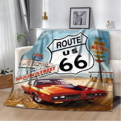 Плед 3D Route US 66 20222340_A 10626 160х200 см Рівне