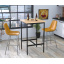 Барний стіл Loft-Design Бруно 70х70 см квадратний дсп дуб-борас Одеса