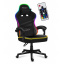 Комп'ютерне крісло Huzaro Force 4.4 RGB Black тканина Київ