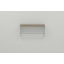 Полка настенная Ferrum-decor Юзиби 270x600x150 металл Белый ДСП Сонома Трюфель 16 мм (UZI0033) Запорожье