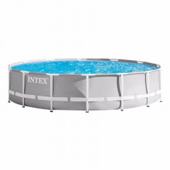Бассейн каркасный Intex 26720 Ultra Frame Pool 427 x 107 см Grey Кропивницкий