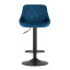 Барний стілець LEOBERT KAST Blue (Aksamit) Кропивницкий