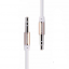 Audio кабель AUX RM-L200 3.5 miniJack male to male 2.0 м white Remax 320101 Софиевская Борщаговка