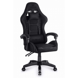 Комп'ютерне крісло Hell's Chair HC-1008 Black (тканина)