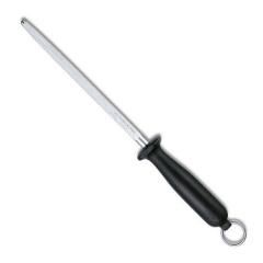 Мусат – точило для ножей Victorinox Domestic 20 см круглый Черный (7.8013) Рівне