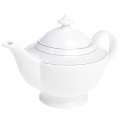 Чайник для заваривания чая Lora Белый 73-066 1300ml Доманівка