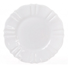 Набор Bona 6 десертных тарелок Leeds Ceramics SUN диаметр 20см каменная керамика Белые DP40089 Кропивницький