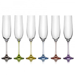 Набор бокалов для шампанского Lora Бесцветный H80-042 190ml Суми