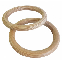 Кольца для кроссфита деревяные Sveltus (SLTS-3930) Бежевый Ивано-Франковск