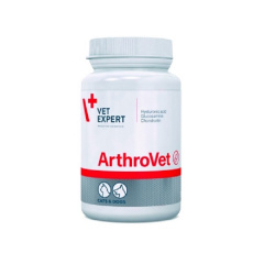Витамины для собак и кошек VetExpert ArthroVet 90 табл (5907752658228) Днепр