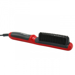 Расческа для выпрямления волос Fast Hair Brush straightener HQT-908A Красная Бориспіль