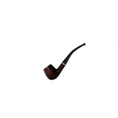 Курительная трубка B&B 1.2 x 2.5 см Черная с коричневым (BB016) Камень-Каширский