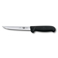 Кухонный нож обвалочный Victorinox Fibrox Boning 15 см Черный (5.6103.15) Івано-Франківськ