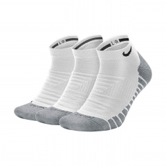Носки Nike Everyday Max Cushioned No Show 3-pack 34-38 white/gray SX6964-100 Киев