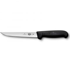Кухонный нож обвалочный Victorinox Fibrox Boning 12 см Черный (5.6003.12) Тернопіль