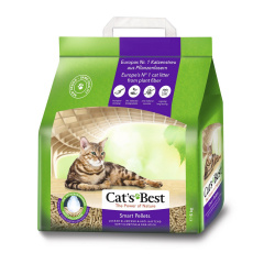 Наполнитель древесный Cats Best Smart Pellets 10 литров Ровно