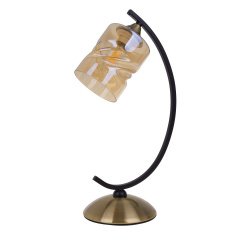 Настольная лампа классическая Brille 60W LK-664 Черный Виноградів