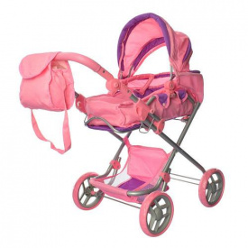 Детская коляска Melogo 9333/014/9119 84x77x44 см Светло-розовая (SK000039)