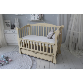 Кровать детская Baby Comfort ЛД10 Слоновая кость