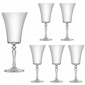 Набор бокалов для вина Lora Бесцветный H50-066-6 420ml
