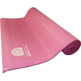 Коврик для йоги Power System PS-4014 Fitness Yoga Mat Pink