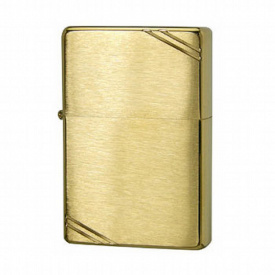 Зажигалка ZIPPO Vintage Brushed Brass Gold (240)