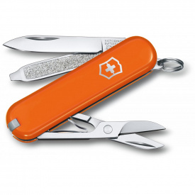 Складной нож Victorinox Classic SD Colors Mango Tango 58 мм 7 функций Оранжевый (0.6223.83G)