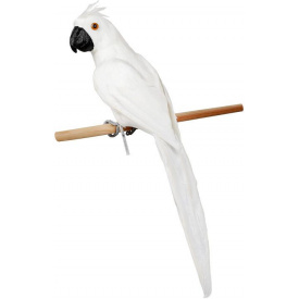 Муляж декоративный Попугай White 70см Bona DP118128
