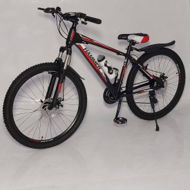 Горный алюминиевый велосипед Найнер с заниженной рамой Hammer S300 BLAST-NEW 29" 18" Красный