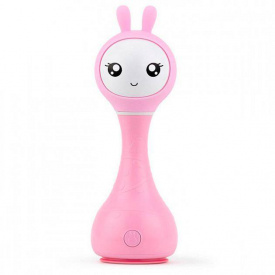 Интерактивная игрушка плеер зайчик SMARTY ALILO R1 Smarty Зайка Розовый
