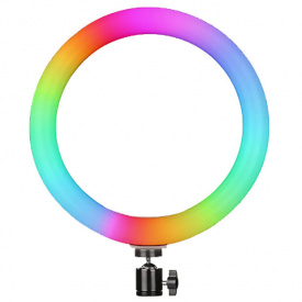 Кольцевая лампа для селфи Ring Light MJ26 RGB LED 26 см