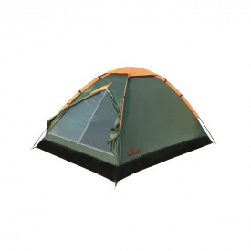 Палатка трехместная Totem Summer 3 V2 TTT-028 однослойная летняя Зелёный 210 х 180 х 120 см