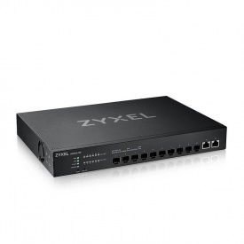 Коммутатор ZYXEL XS1930-12F (XS1930-12F-ZZ0101F) (10xSFP+, 2x10GE LAN, L2+, NebulaFlex, rack 19")