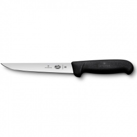 Кухонный нож обвалочный Victorinox Fibrox Boning 12 см Черный (5.6003.12)