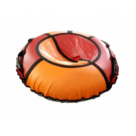 Надувные санки тюбинг Kronos Top D-120 Оранжевый с красным Стандарт (AT_51021)