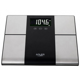Весы напольные электронные аналитические Adler AD 8165, до 225 кг, с LED-дисплеем