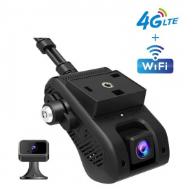 Автомобильный видеорегистратор с 4G + WIFI + GPS Jimi JC400 с передачей видео через интернет (100691)