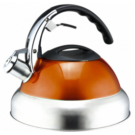 Чайник со свистком Lora Оранжевый H11-003 3000ml