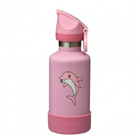 Термобутылка Cheeki Insulated Kids 400 ml Dolphin Pink (1075-KIB40DP1)