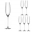 Набор бокалов для шампанского Lora Бесцветный H50-047-6 220ml Суми